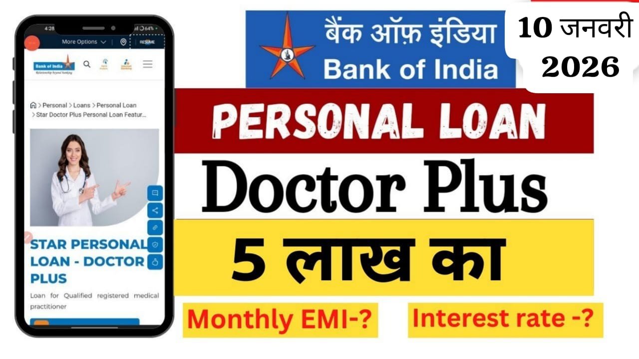 बैंक ऑफ इंडिया पर्सनल लोन